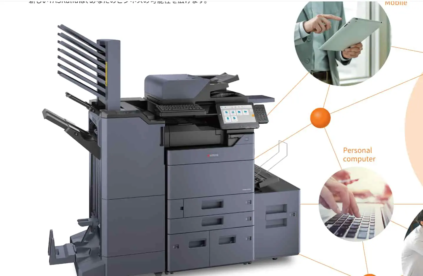 京セラ新作！機能を強化したA3複合機「TASKalfa MZ7001ciシリーズ」と