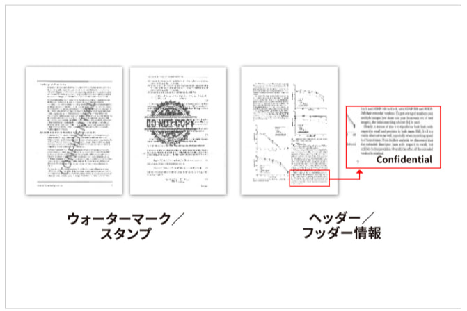 機密文書　持ち出し防止機能