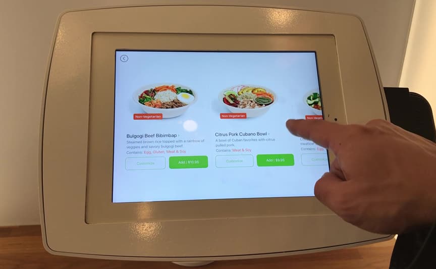 無人ファーストフード店「eatsa(イーツァ)」